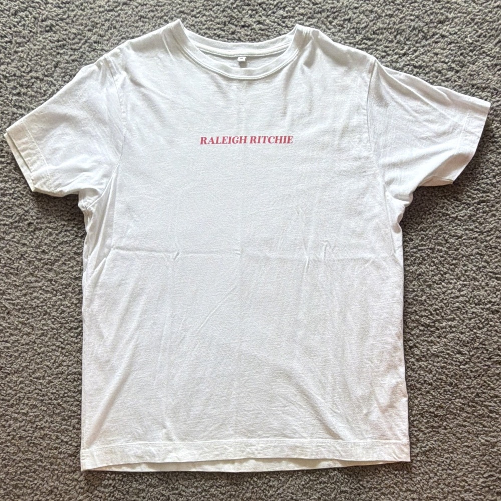 Raleigh Ritchie Official Band T Shirt Mens Medium Jacob Anderson Concert Tour